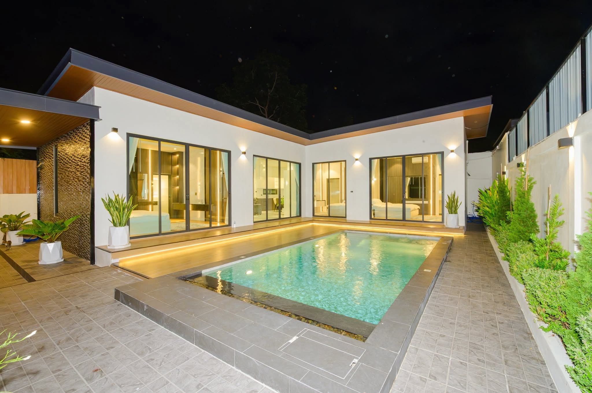 🏡 Modern Pool Villa – Brand New Home Near Tara Pattana International ...
