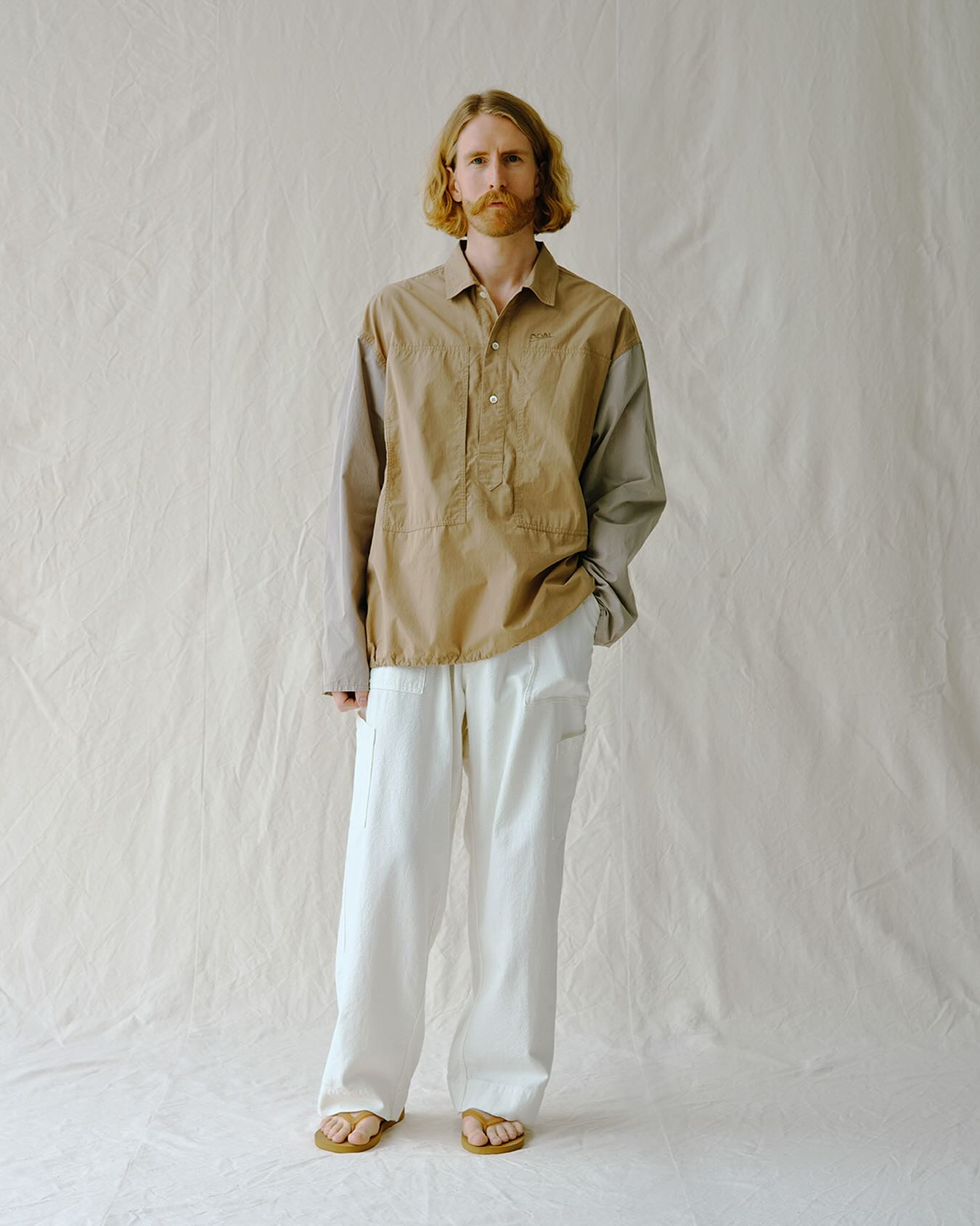 nanamica 2026 Spring Summer Pullover Shirt Jacket [S26SA018] Silk