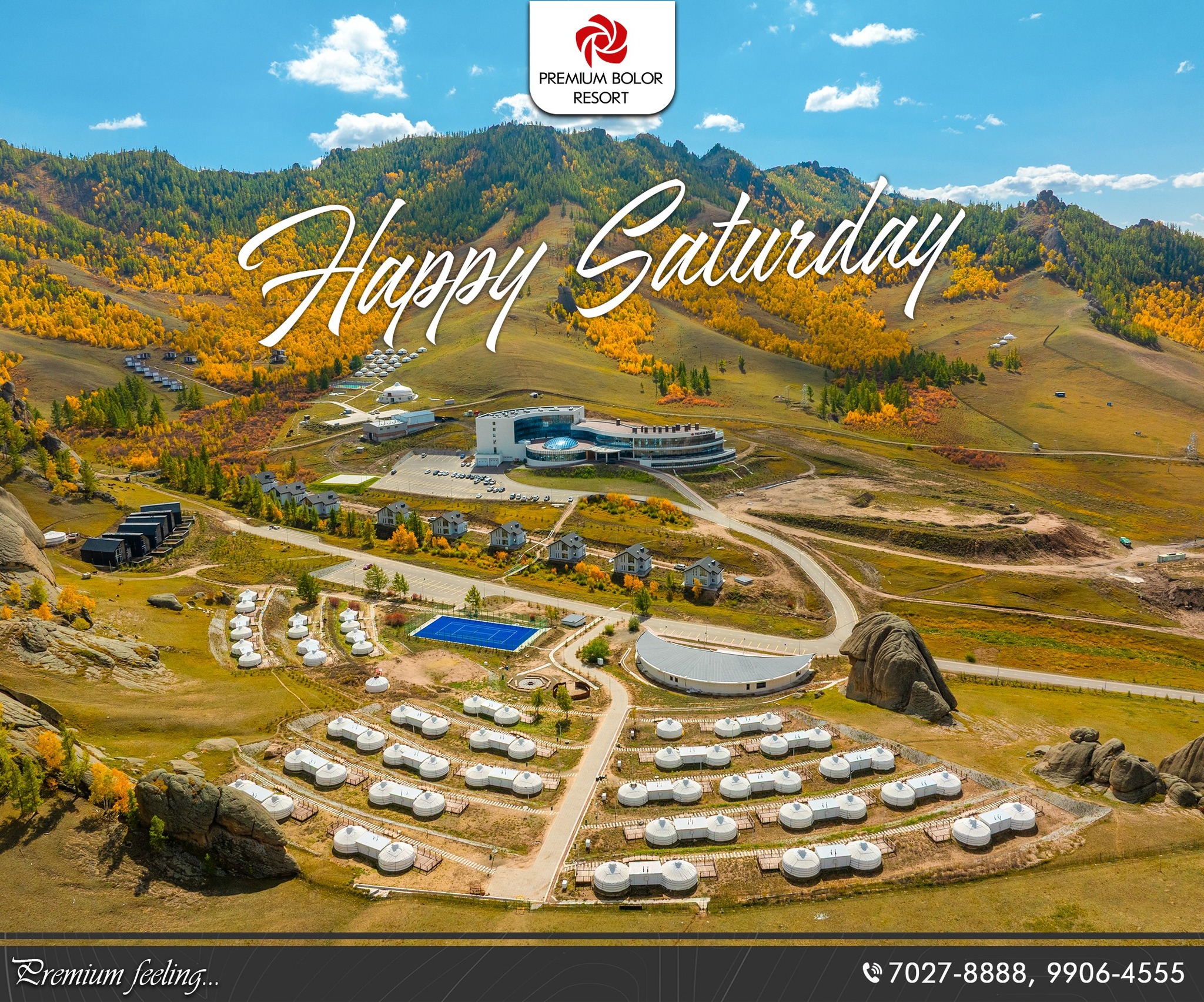 Premium - #HAPPY_SATURDAY #WELCOME_TO_PREMIUM_BOLOR_RESORT_TERELJ 🏦 ...