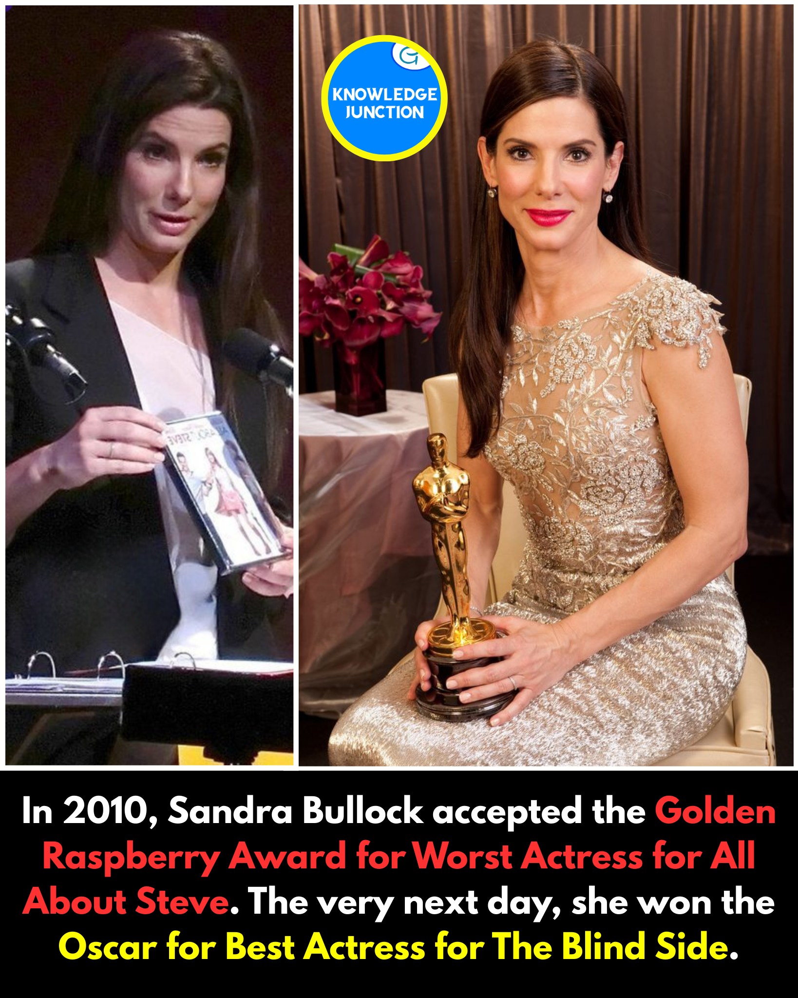Knowledge - In 2010, Sandra Bullock experienced one of the most unusual ...