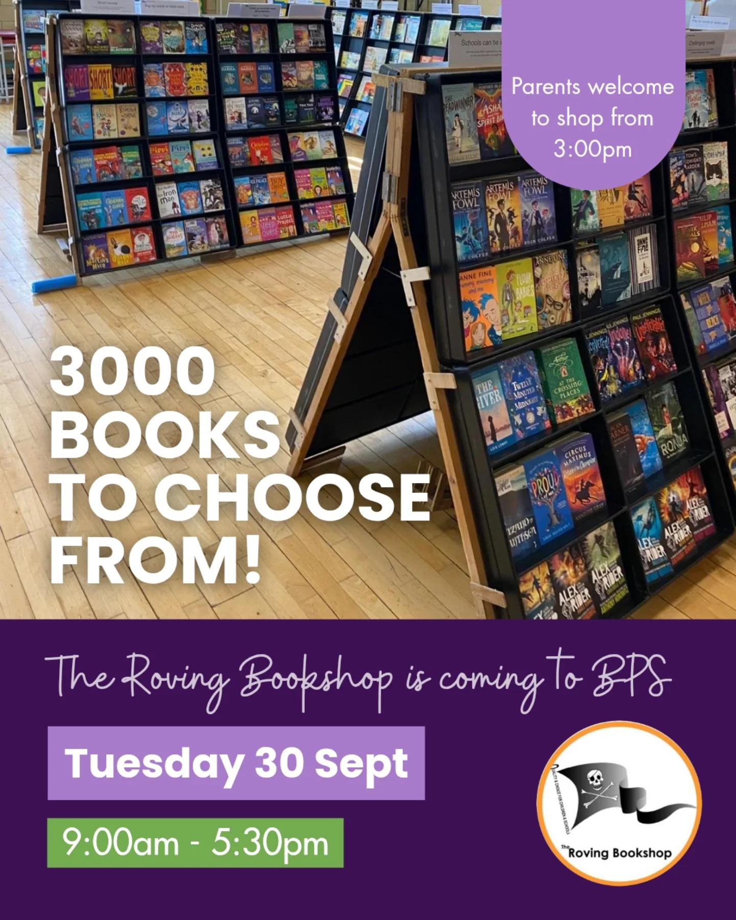 Banstead - The Roving Bookshop is coming to Banstead Prep! 📚 On Tuesday ...