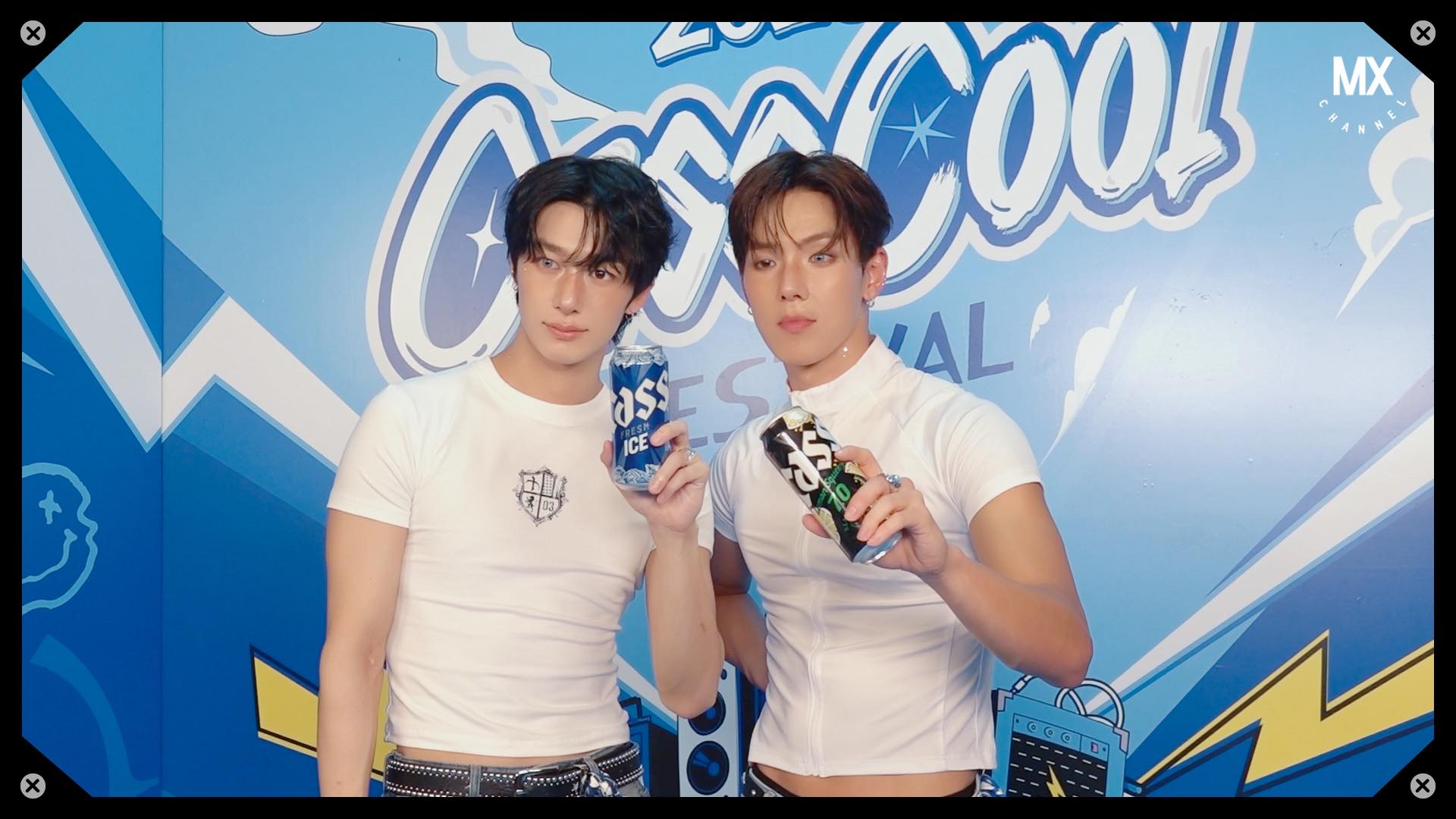MONSTA X's Shownu and Hyungwon at CassCool Festival 2025