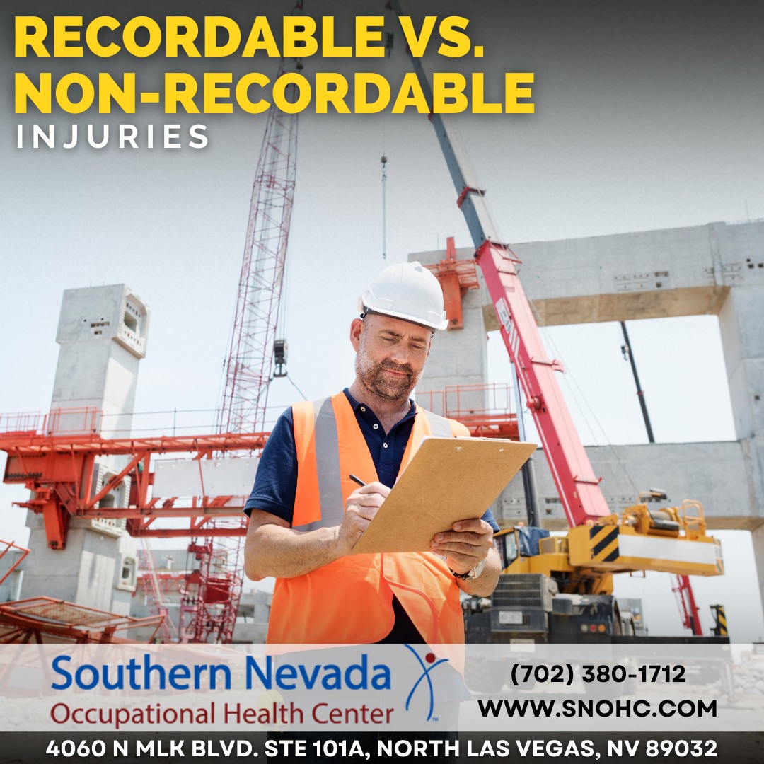 Southern - At SNOHC, we know the difference between recordable and non ...