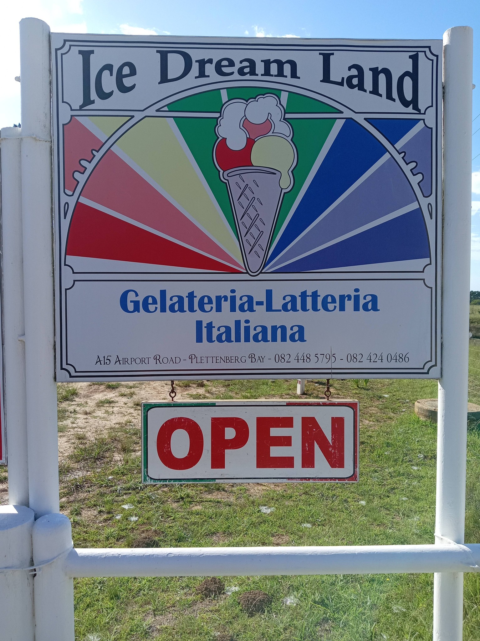 Authentic Italian cuisine at Ice Dream Land