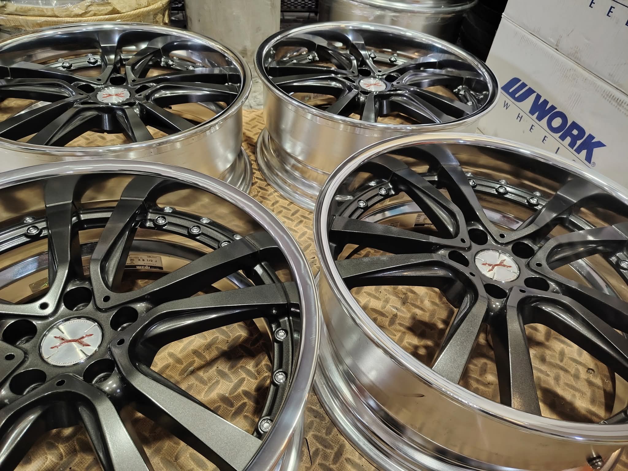マーベリック709m　8.5j 19インチ 20] WEDS MAVERICK MV405S #ORIGINAL_MADE_IN_JAPAN 20x8.5 ET33 20x8