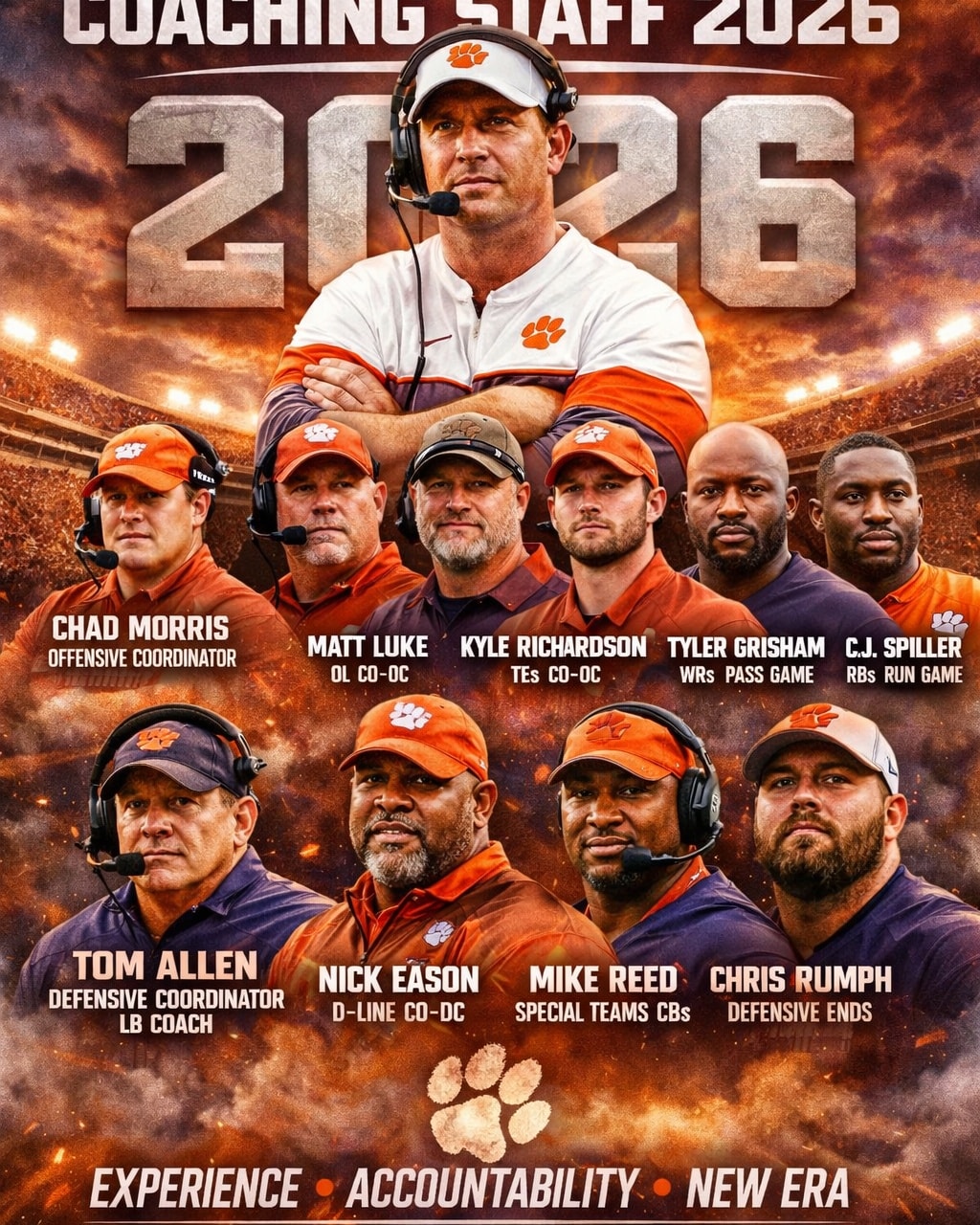 ALL - ☆Ok Tiger Fans, Here’s what we know right now at what the Clemson ...