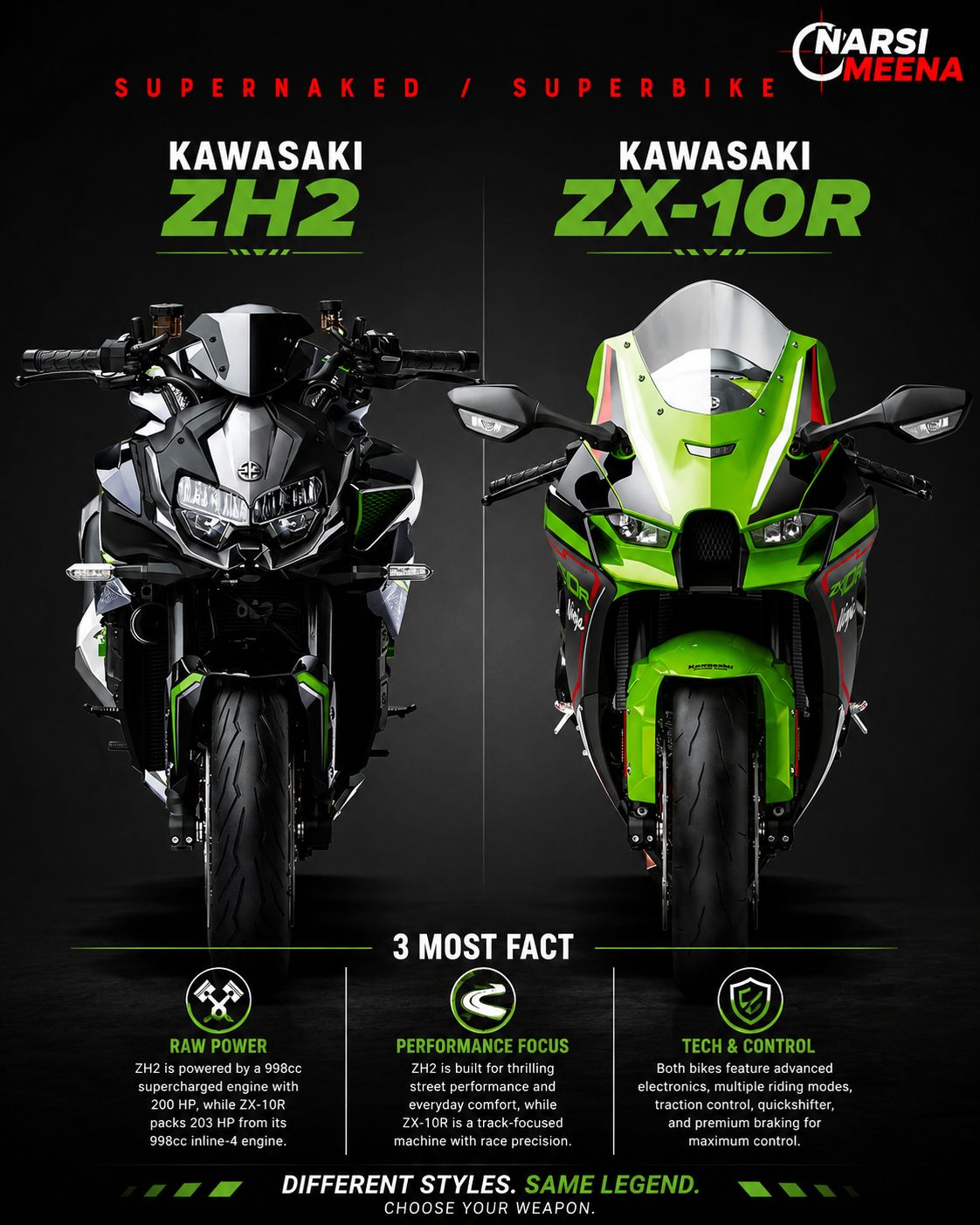 Which Kawasaki ZX series sportbike is the best choice?