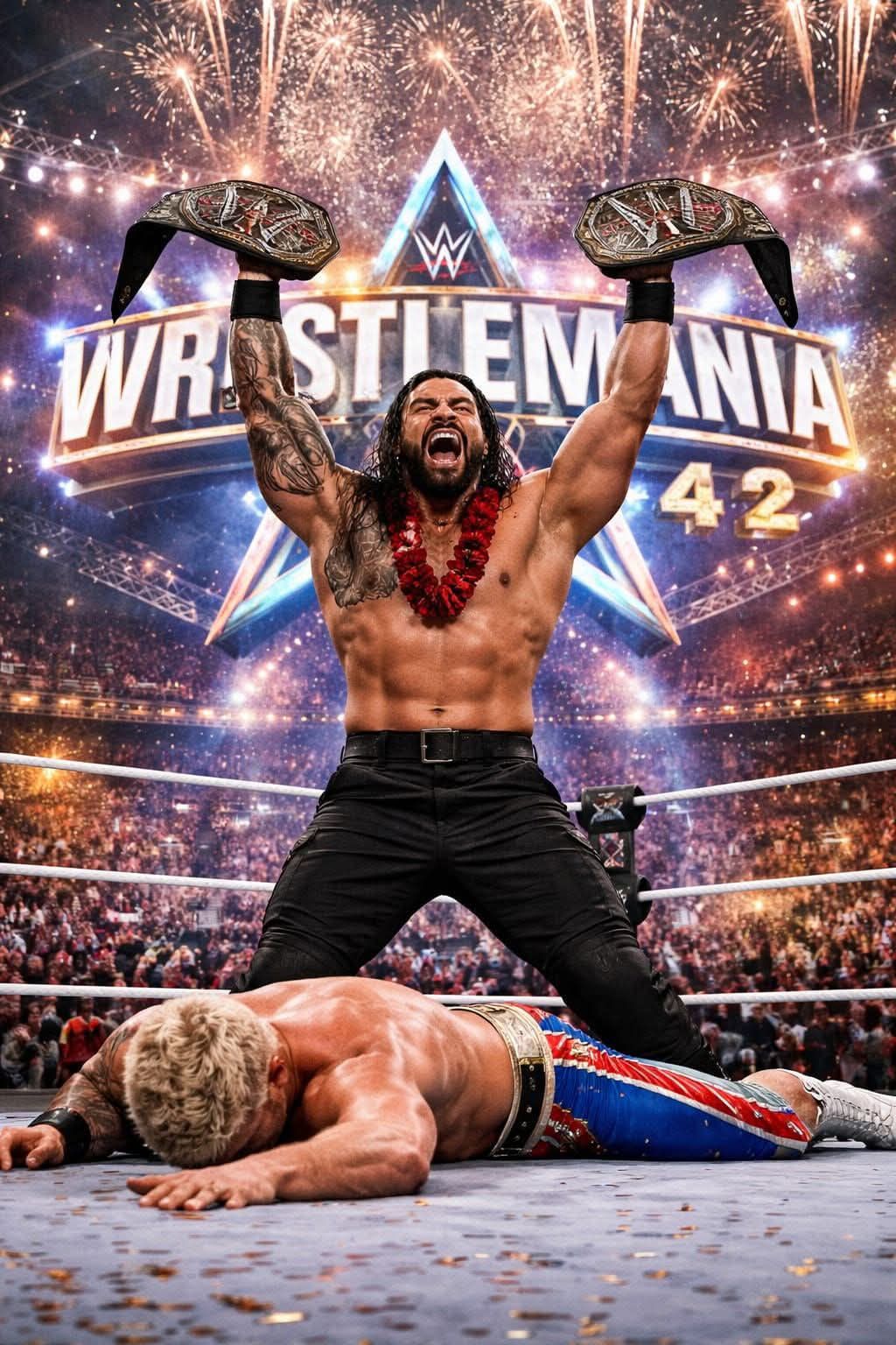 The Shield - 👑 THE TRIBAL CHIEF REIGNS SUPREME 👑 At the grand stage of ...