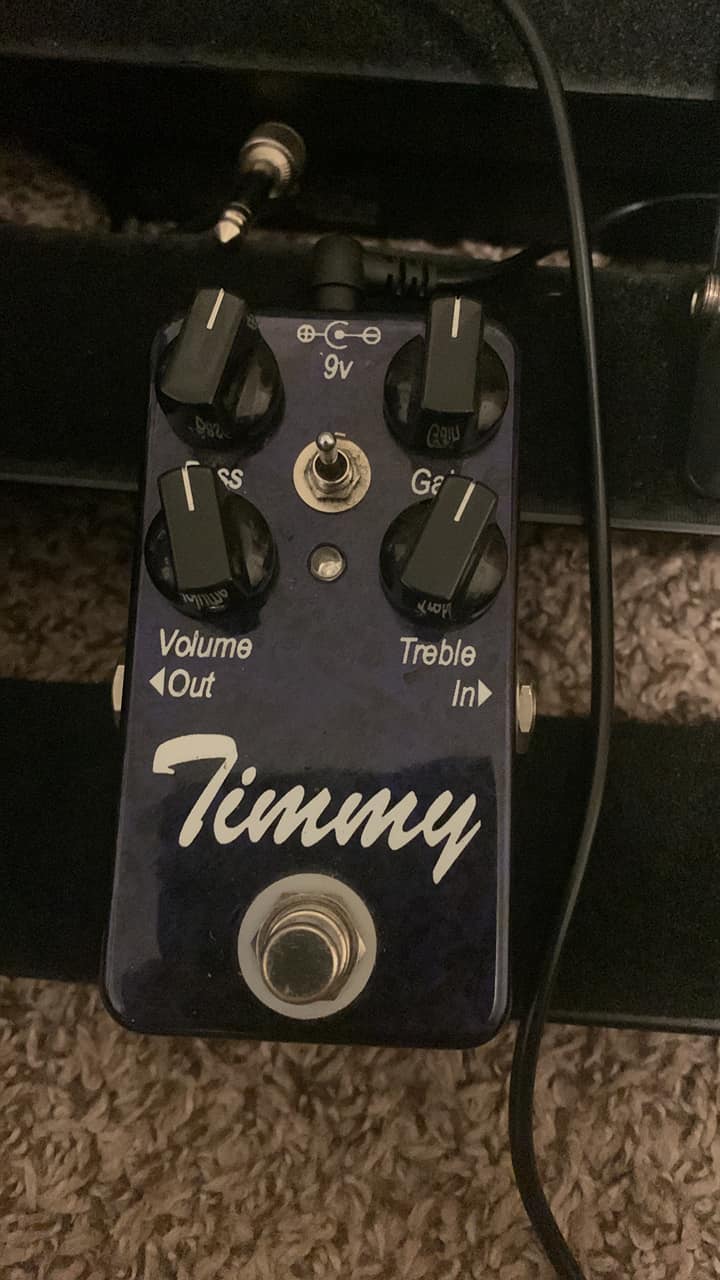 Why does Paul Cochrane Timmy pedal affect guitar tone?