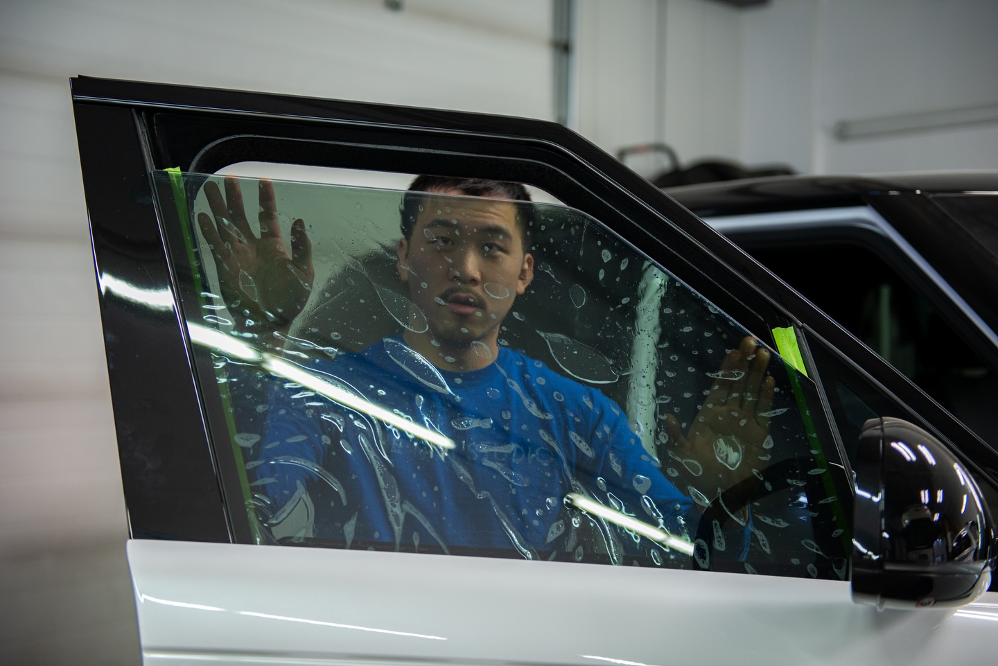 The Tint - 35% Ceramic tint installed on a 2025 Range Rover Sport with ...