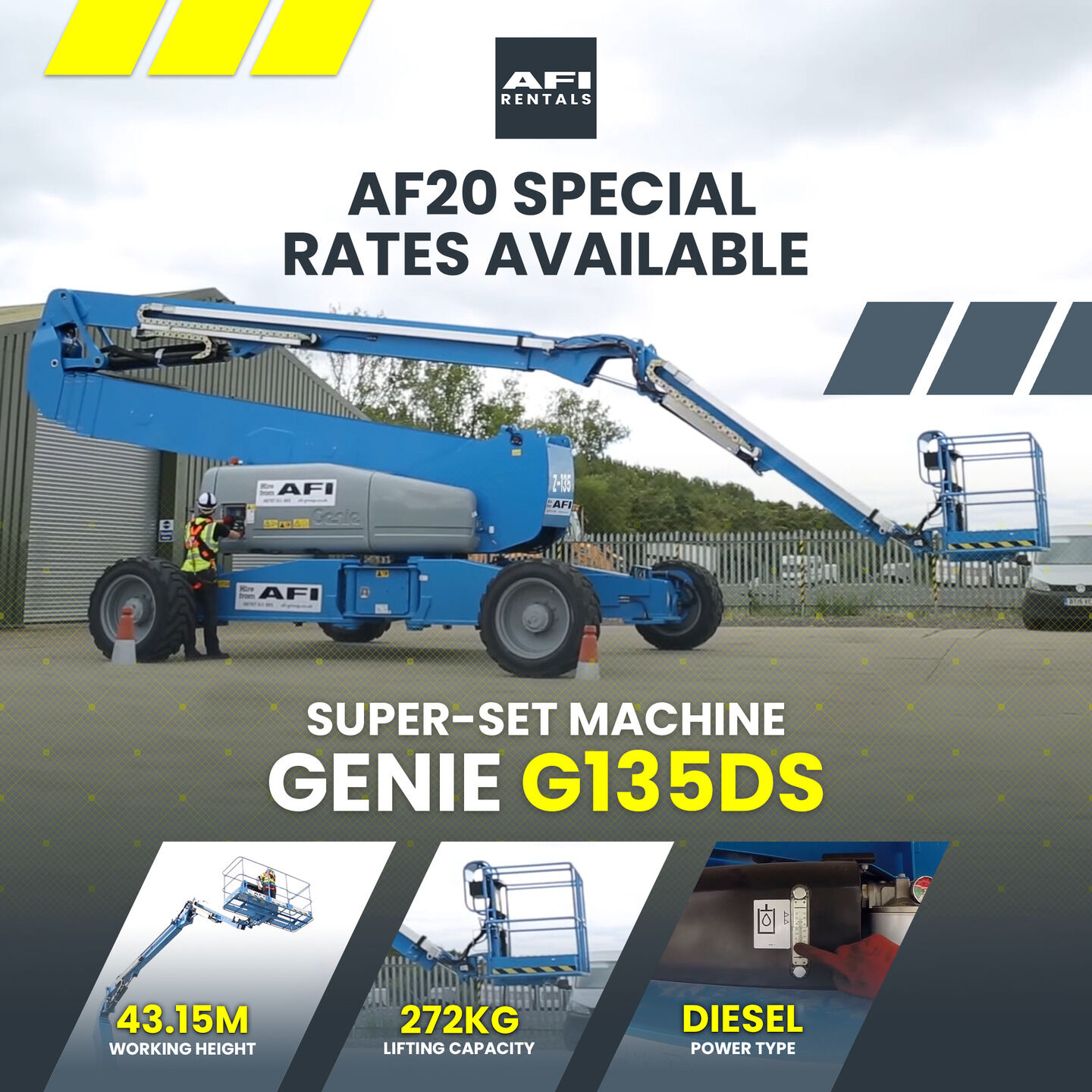 AFI Rentals - Did you know? You can hire selected truck and track ...