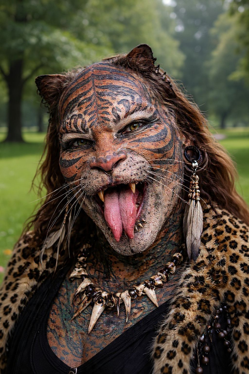 Arya - Inspired by Stalking Cat (Dennis Avner). This visual represents ...