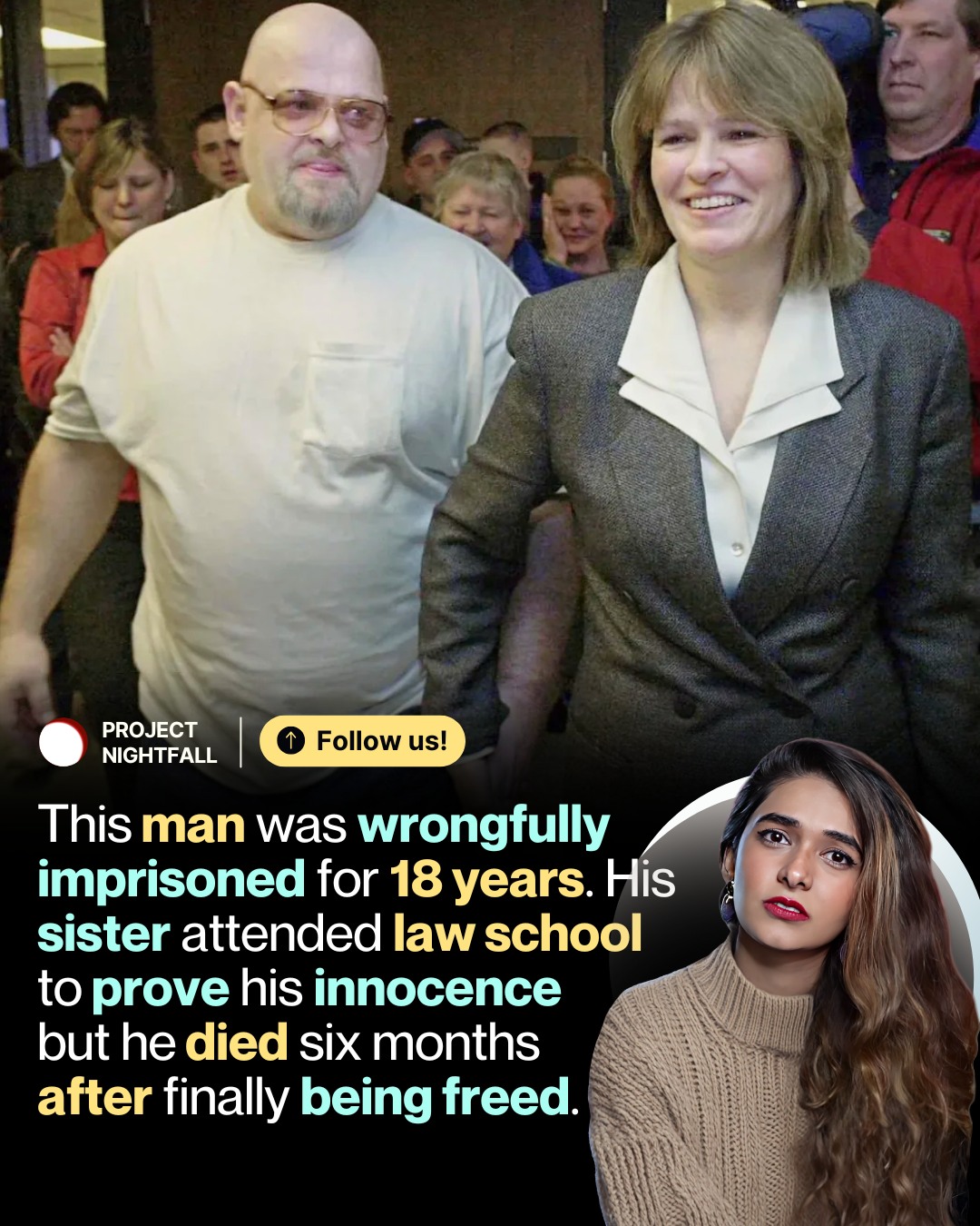 The injustice of his conviction was... - Project Nightfall | Facebook