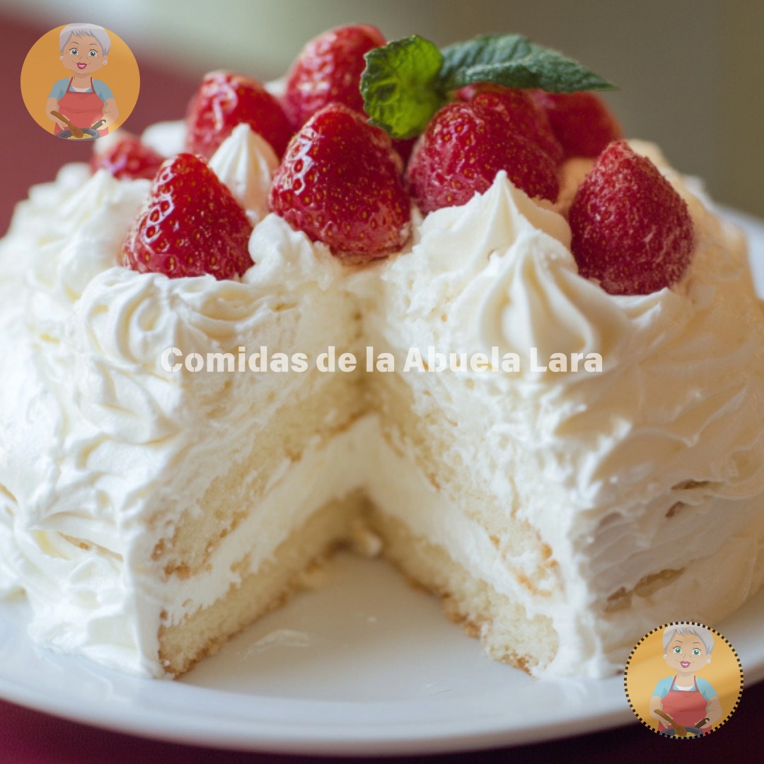 𝐶𝑜𝑚𝑖𝑑𝑎𝑠 - Torta de Fresas con Crema 🍓🍰 Ingredientes (para un molde de ...