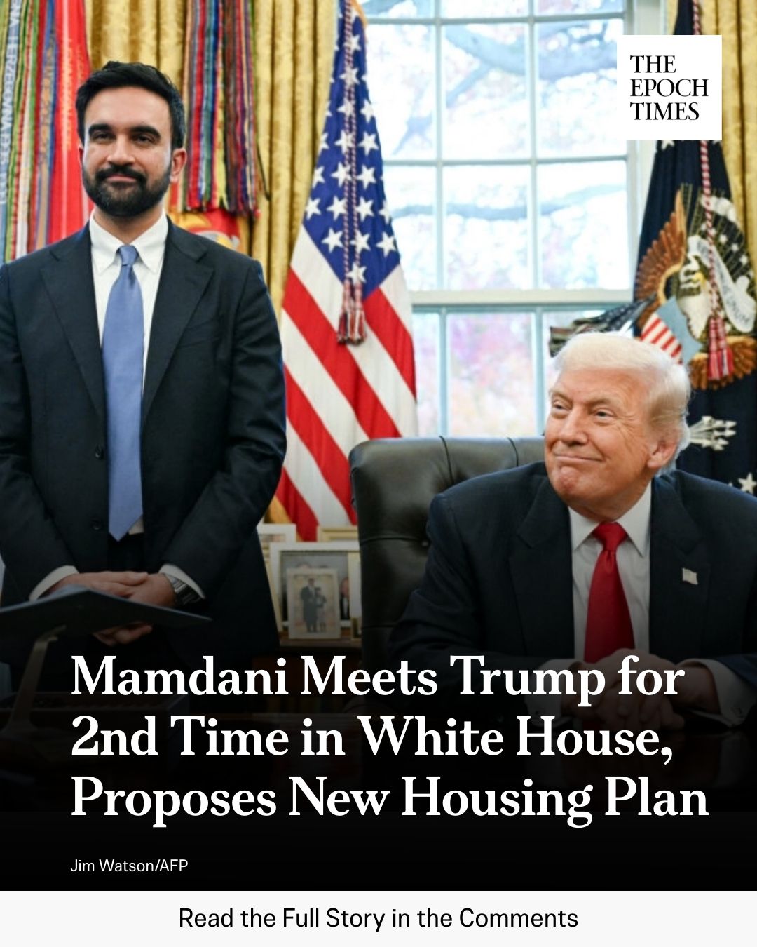 The Epoch - The New York mayor proposed a project to Trump, asking the ...