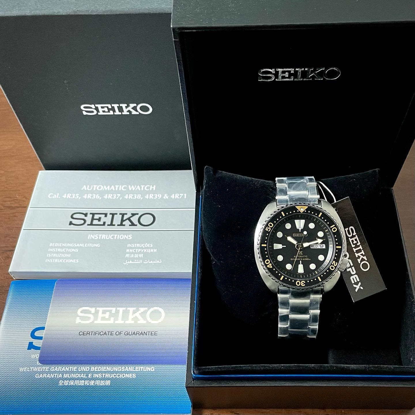 Note_Watch - SEIKO Turtle ทอง SRPE91K1 🎀ของใหม่ 💯