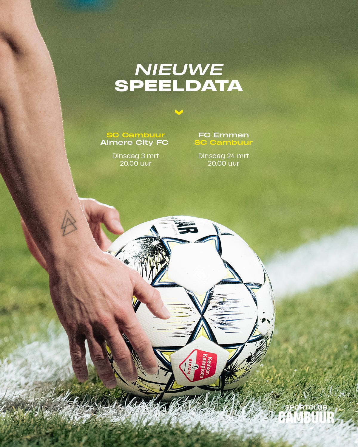 SC Cambuur - Nieuwe speeldata voor Almere City-thuis en FC... | Facebook