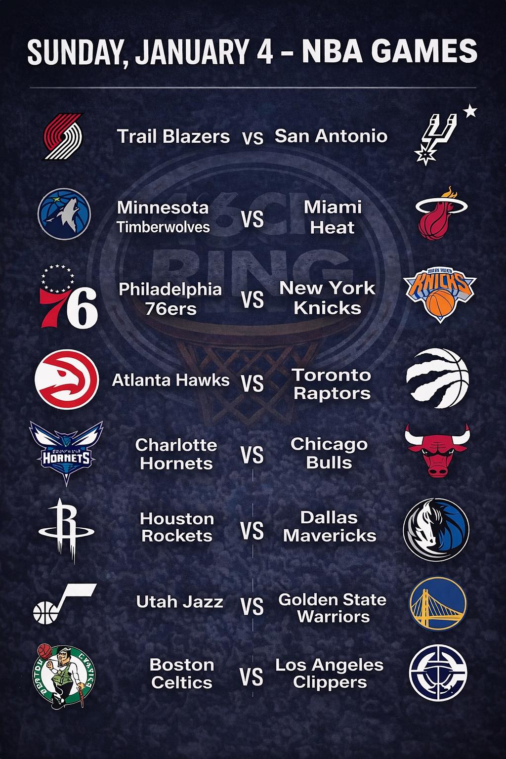 nba games today