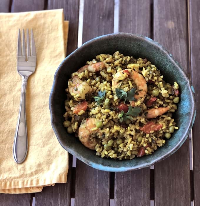Simple - One-Pan Curried Rice and Shrimp Pilaf This curried rice and ...