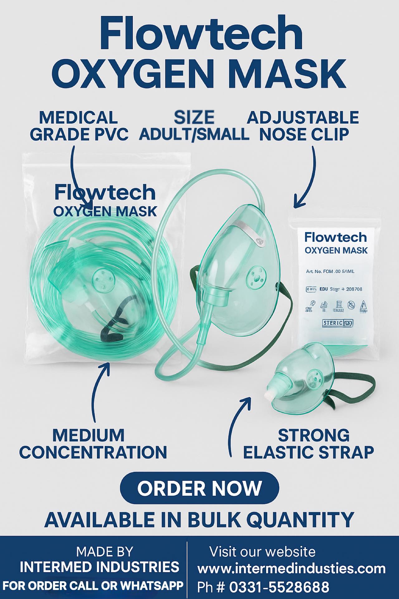 Introducing Our New Oxygen Mask‼️... - Intermed industries | Facebook