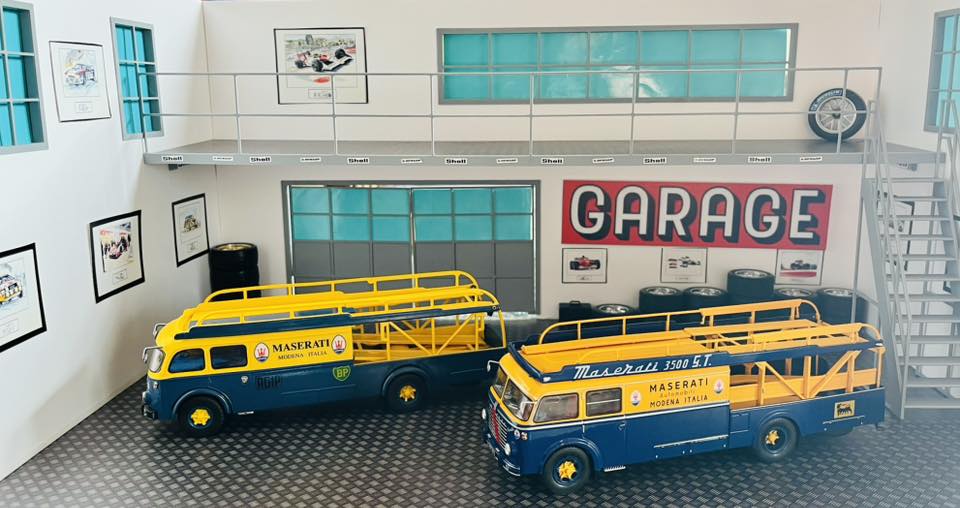 MASERATI RACING CARS TRANSPORTERS 🇮🇹 Fiat 642 RN2 Bartoletti