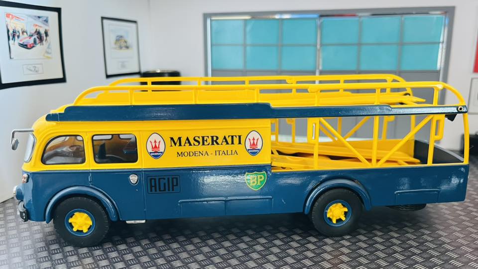 MASERATI RACING CARS TRANSPORTERS 🇮🇹 Fiat 642 RN2 Bartoletti