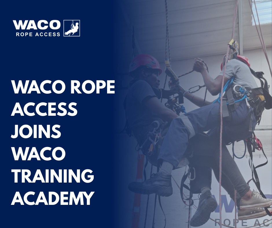WACO - We are pleased to share that Waco Rope Access now forms part of ...