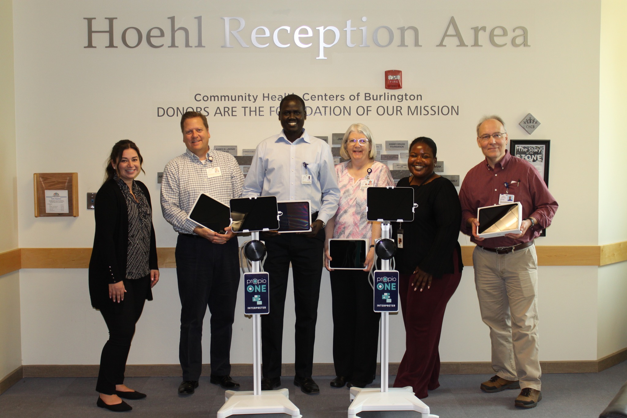 Community - CHC is pleased to announce a generous donation of 20 iPads ...