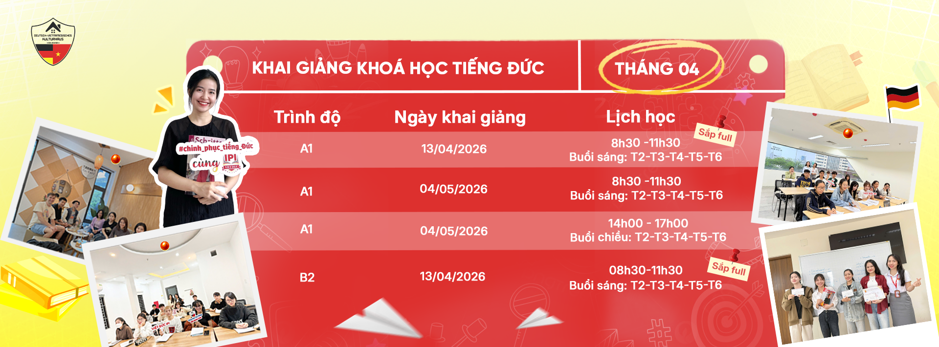 Trung tâm tiếng Đức DVK - Việt Đức IPI | Da Nang