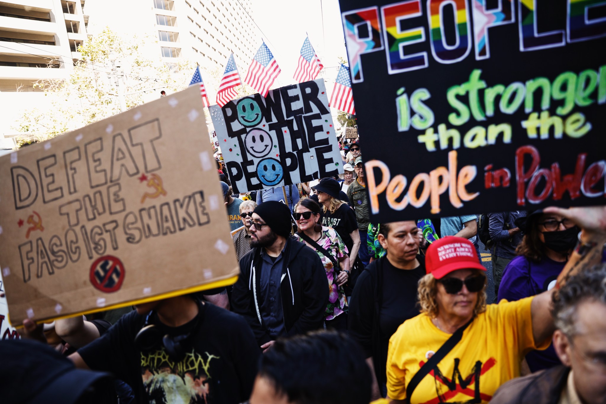 No Kings protest updates: About... - San Francisco Chronicle | Facebook