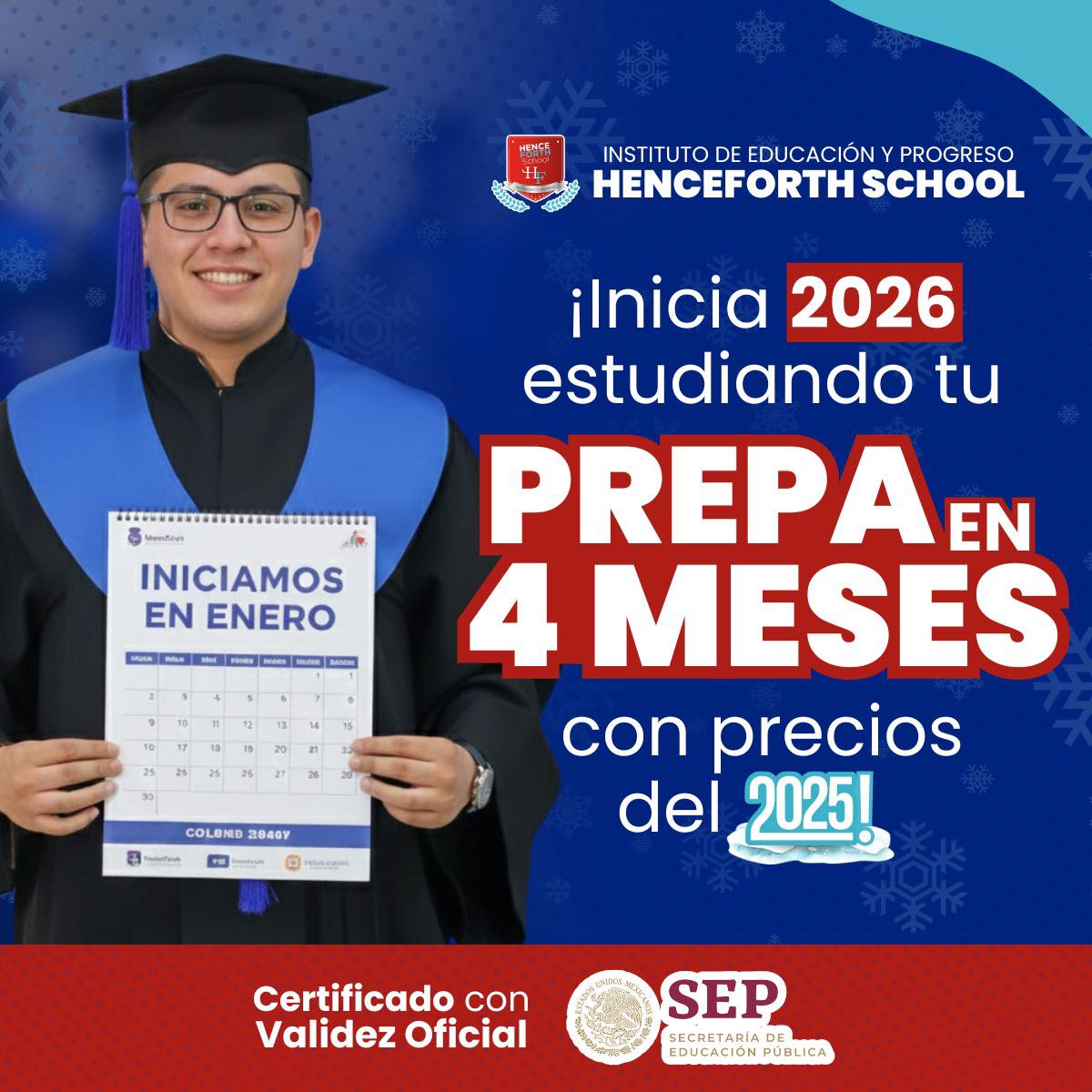 Henceforth - 🌟 ¡Este 2026 inícialo terminando tu Prepa en solo 4 meses ...