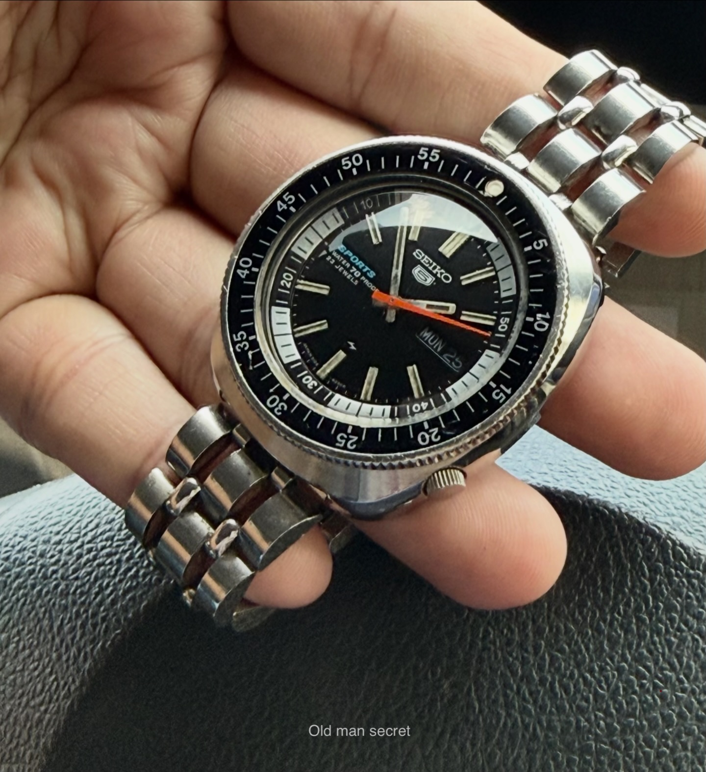 Very rare vintage Japan watch 1969s 5126-6030 “The Double