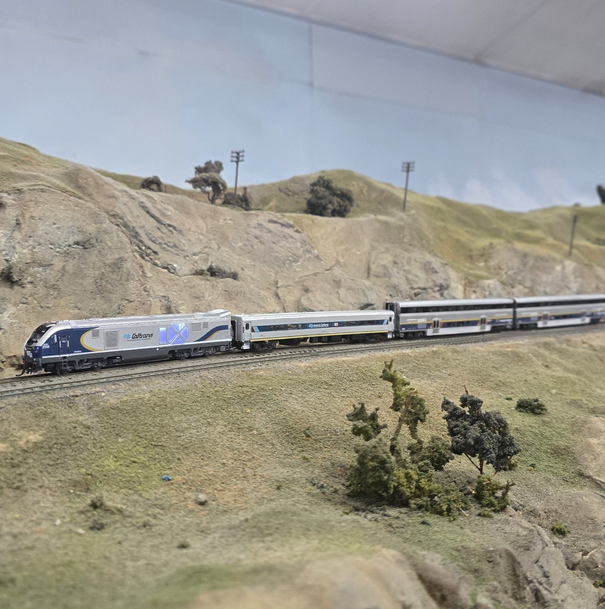 #NScale Deutsche Bahn passenger train on the Northern Virginia NTrak ...