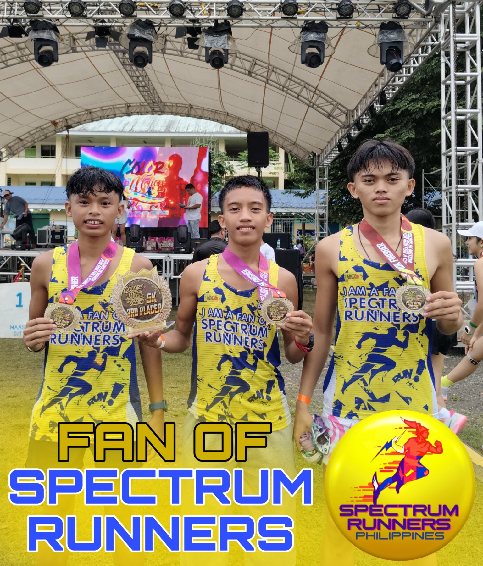 SpectrumRunners - These three Spectrum fans ran the Color... | Facebook