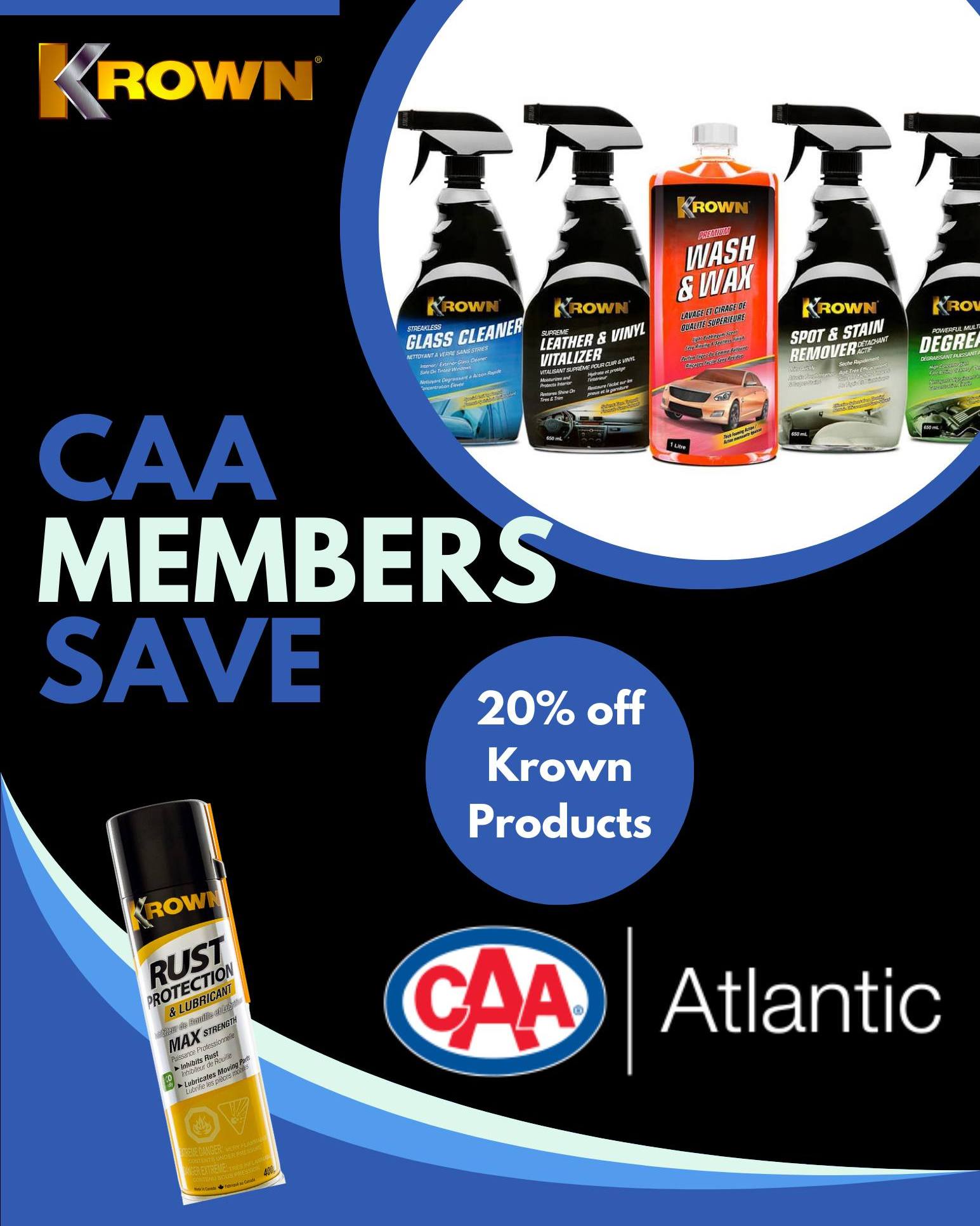 CAA Members Save More! ... - Krown Rust Control Saint John | Facebook
