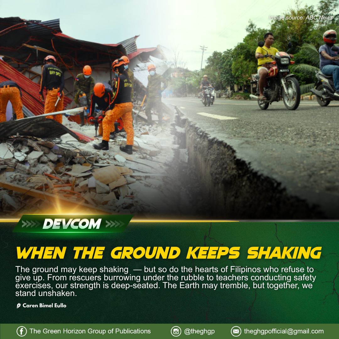 𝐃𝐄𝐕𝐂𝐎𝐌: When the... - The Green Horizon Group of Publications | Facebook
