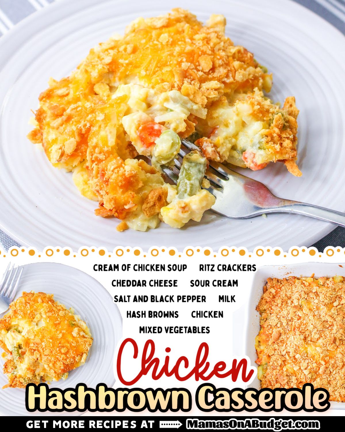 Maria's - 🥔🍗 Creamy, cheesy, and oh-so-comforting — this Chicken ...