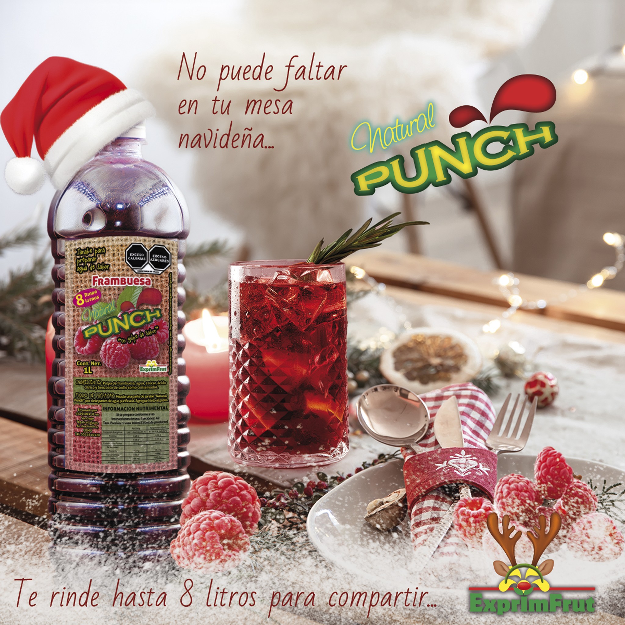 Exprimfrut - 🎄 El toque navideño que tu mesa necesita 🎄 Esta temporada ...