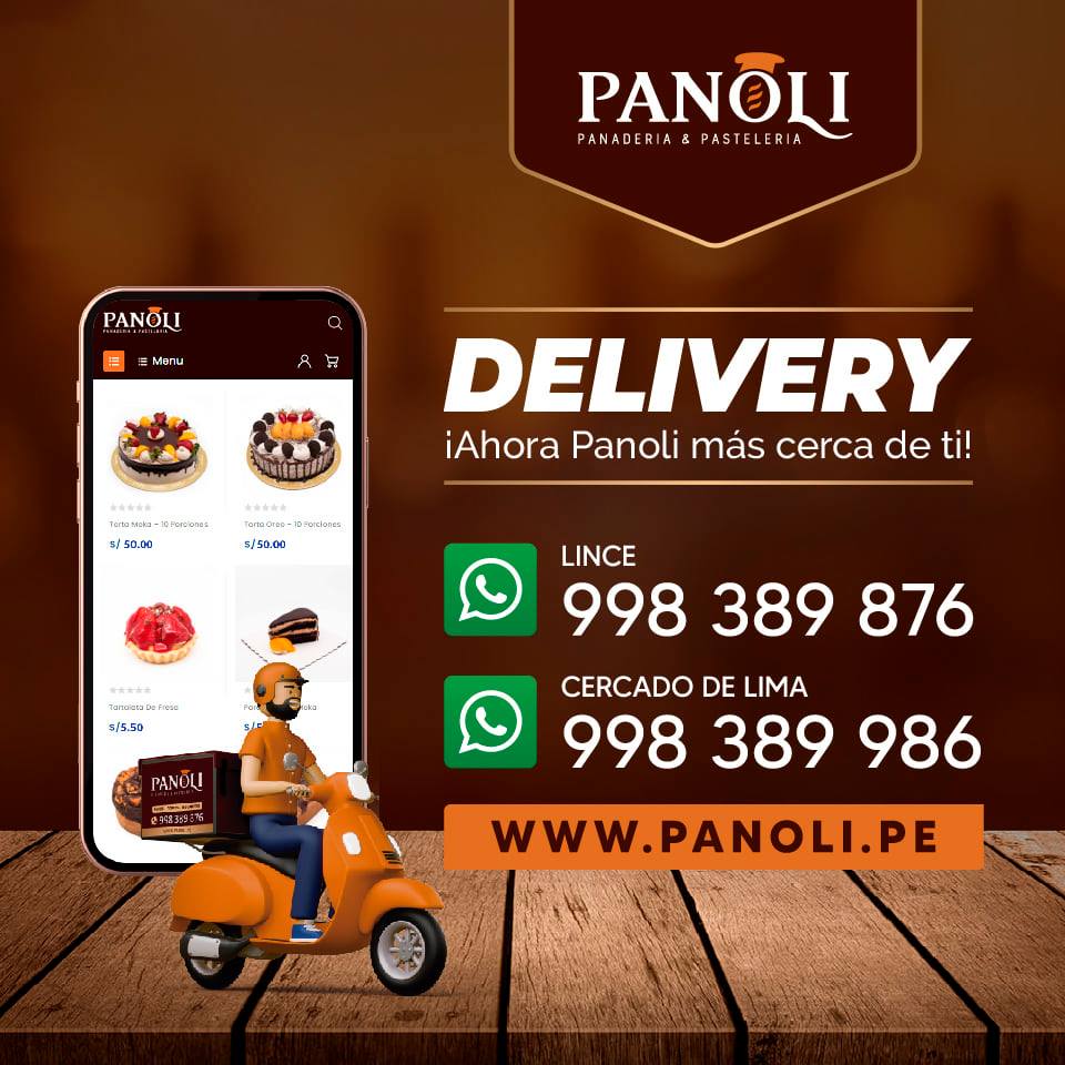 Panoli - ¡Ahora Panoli más cerca de ti! DELIVERY: 📲... | Facebook