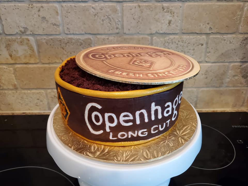 copenhagen tobacco cake A Custom-Make Chewing Groom's Copenhagen Snuff Collectibles - Etsy