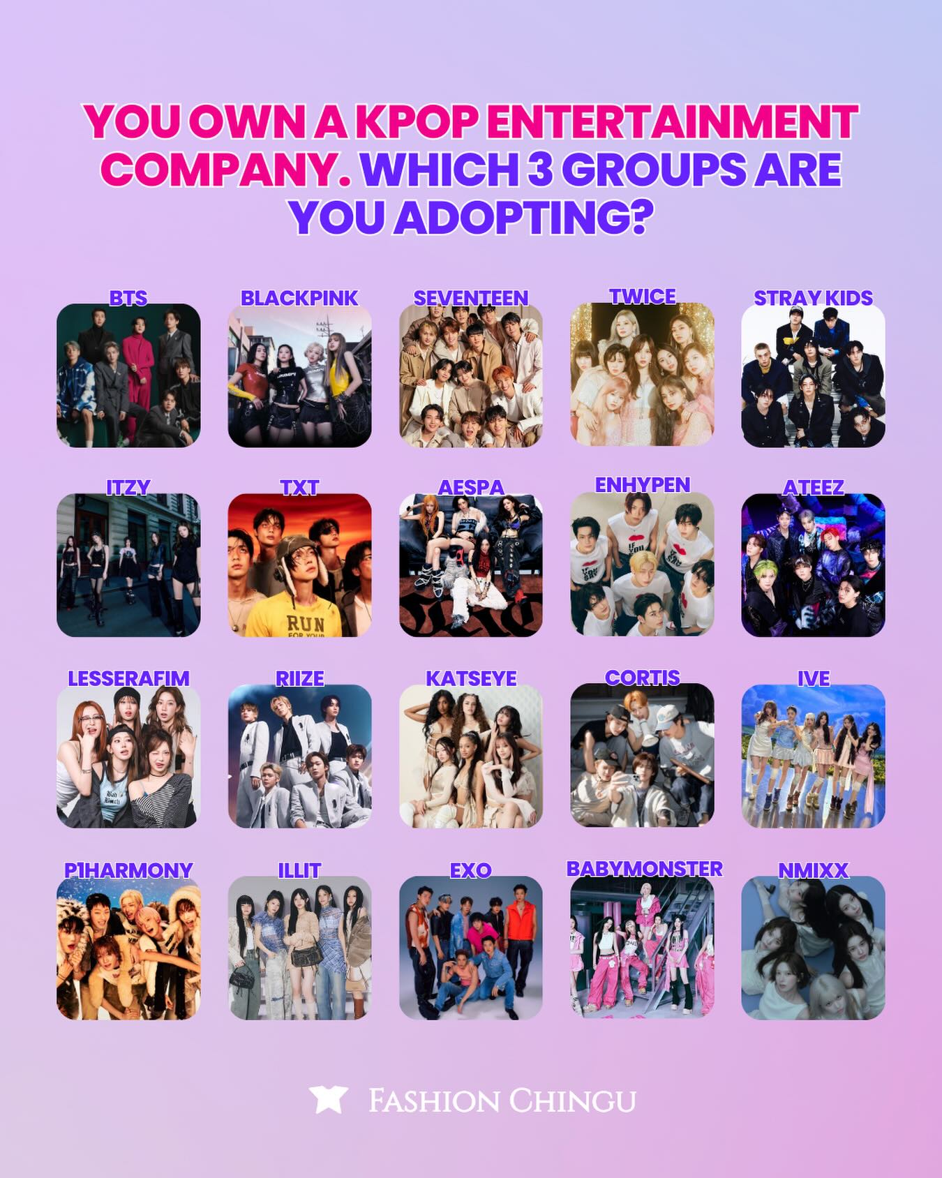React for your favourite ones 😚 #EXO #BTS #BLACKPINK #StrayKids