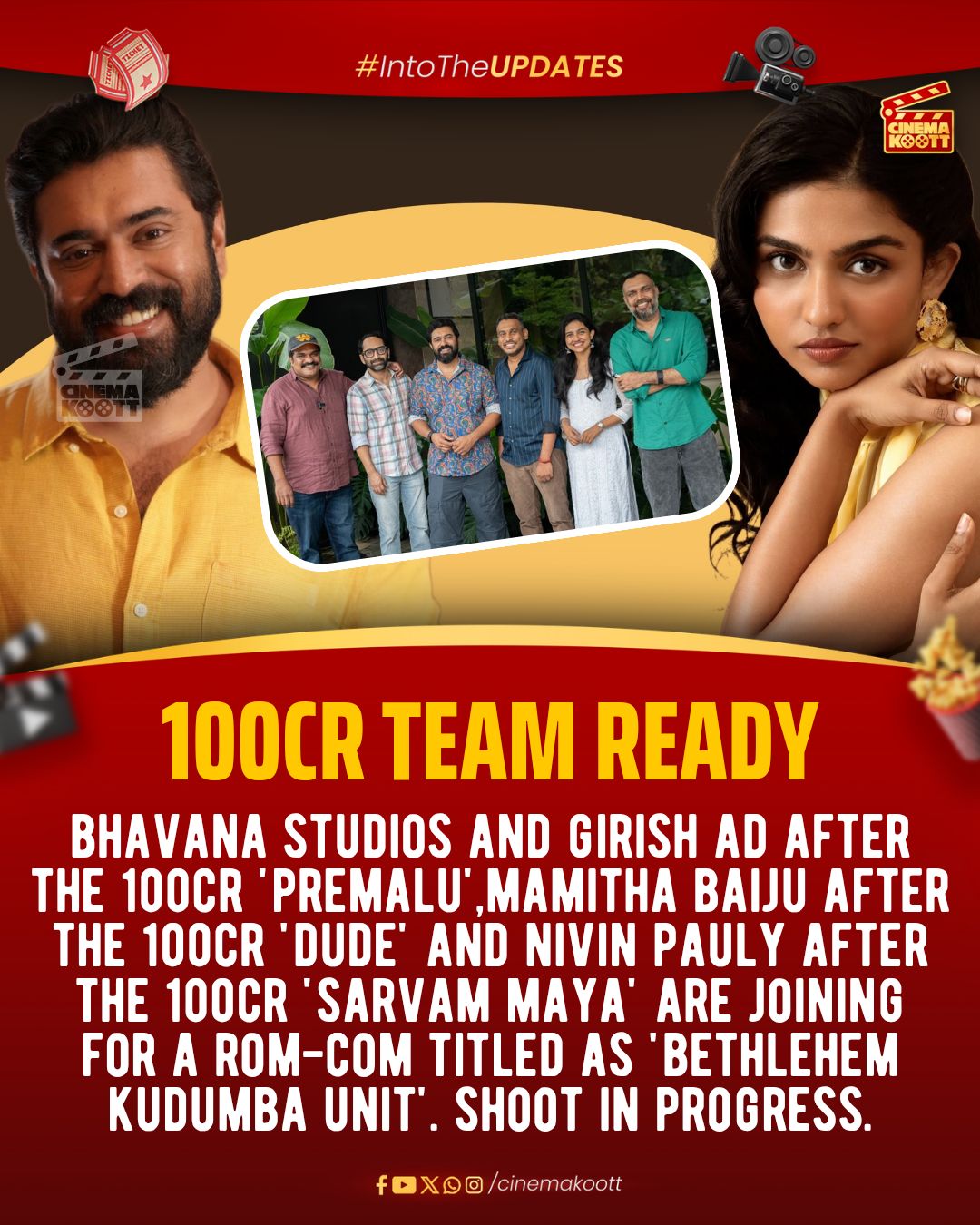 Cinema Koott - Cosmic Samson - Begins Sandeep Pradeep,... | Facebook