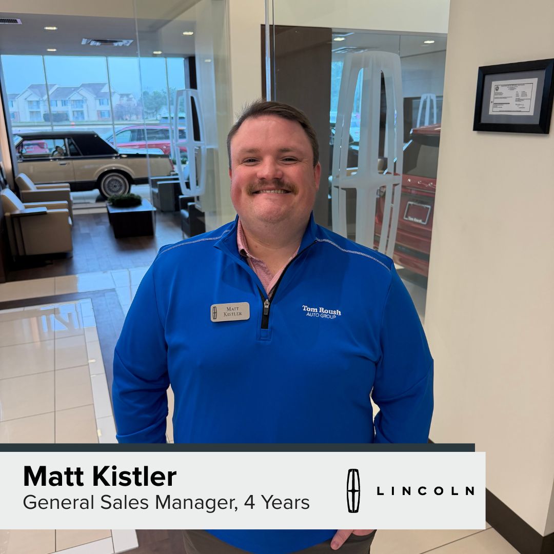 Employee Spotlight: Meet Matt... - Tom Roush Lincoln | Facebook