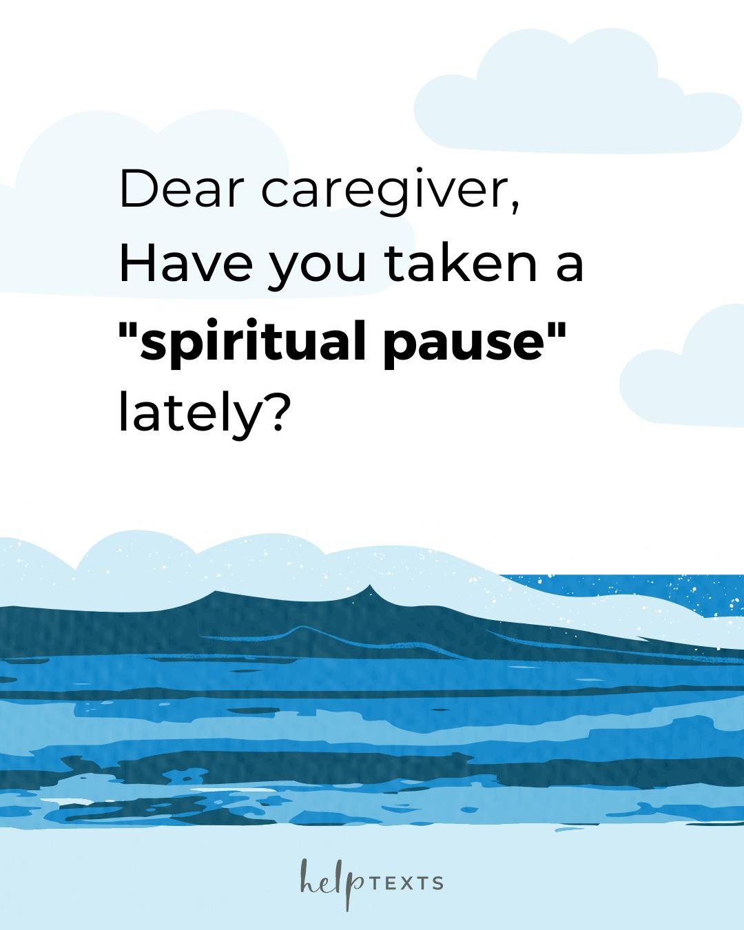 Help Texts - When caring for a loved one who is dying,... | Facebook