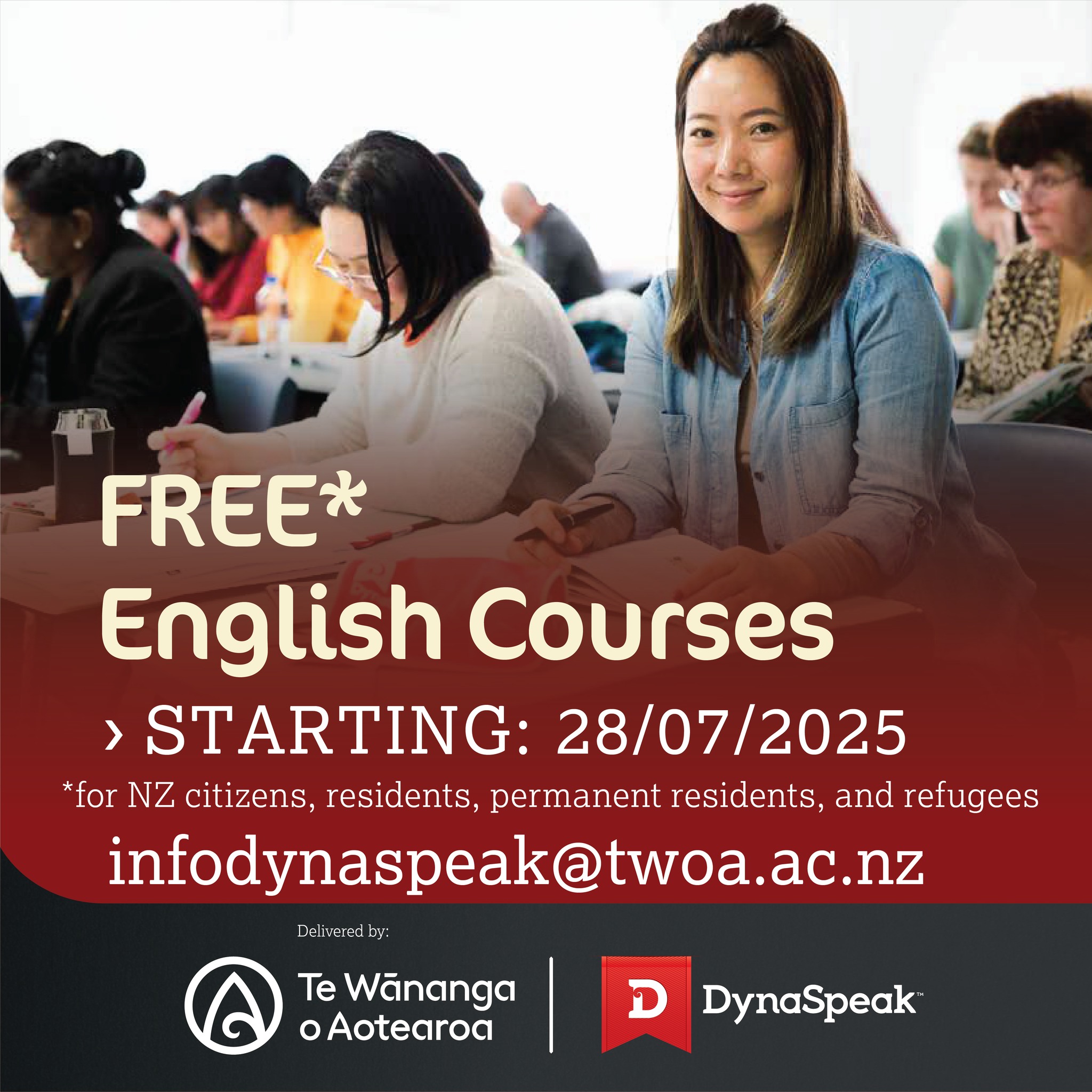 📢 FREE English Courses! Want... - KIWI Muslim Directory - NZ | Facebook