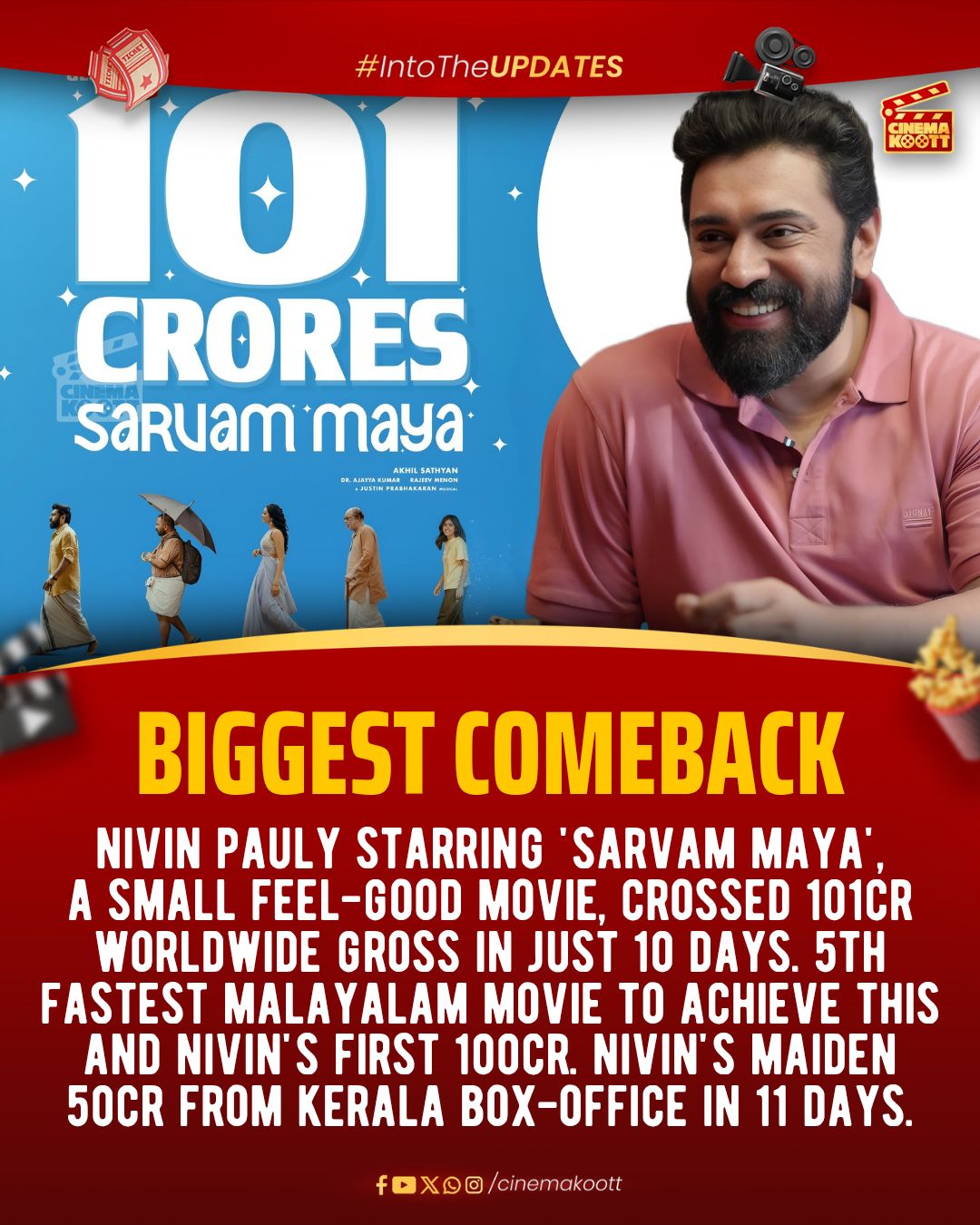 Cinema Koott - Cosmic Samson - Begins Sandeep Pradeep,... | Facebook