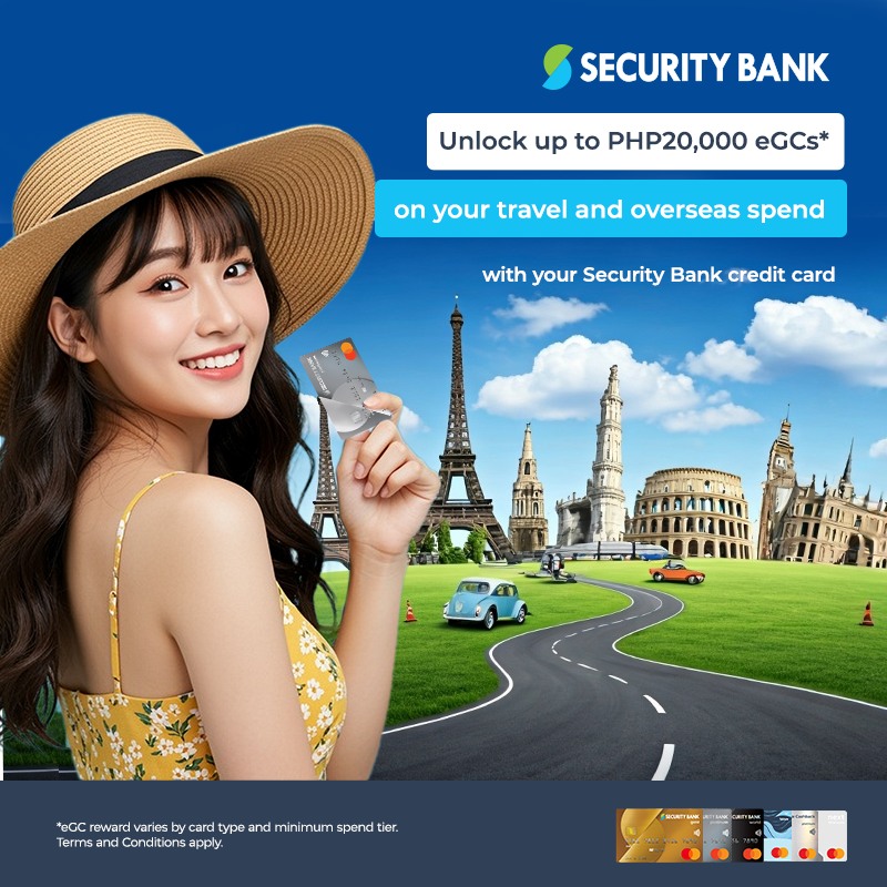 Security - ️🌎 Unlock up to PHP20,000 eGCs* on your travels and shopping ...