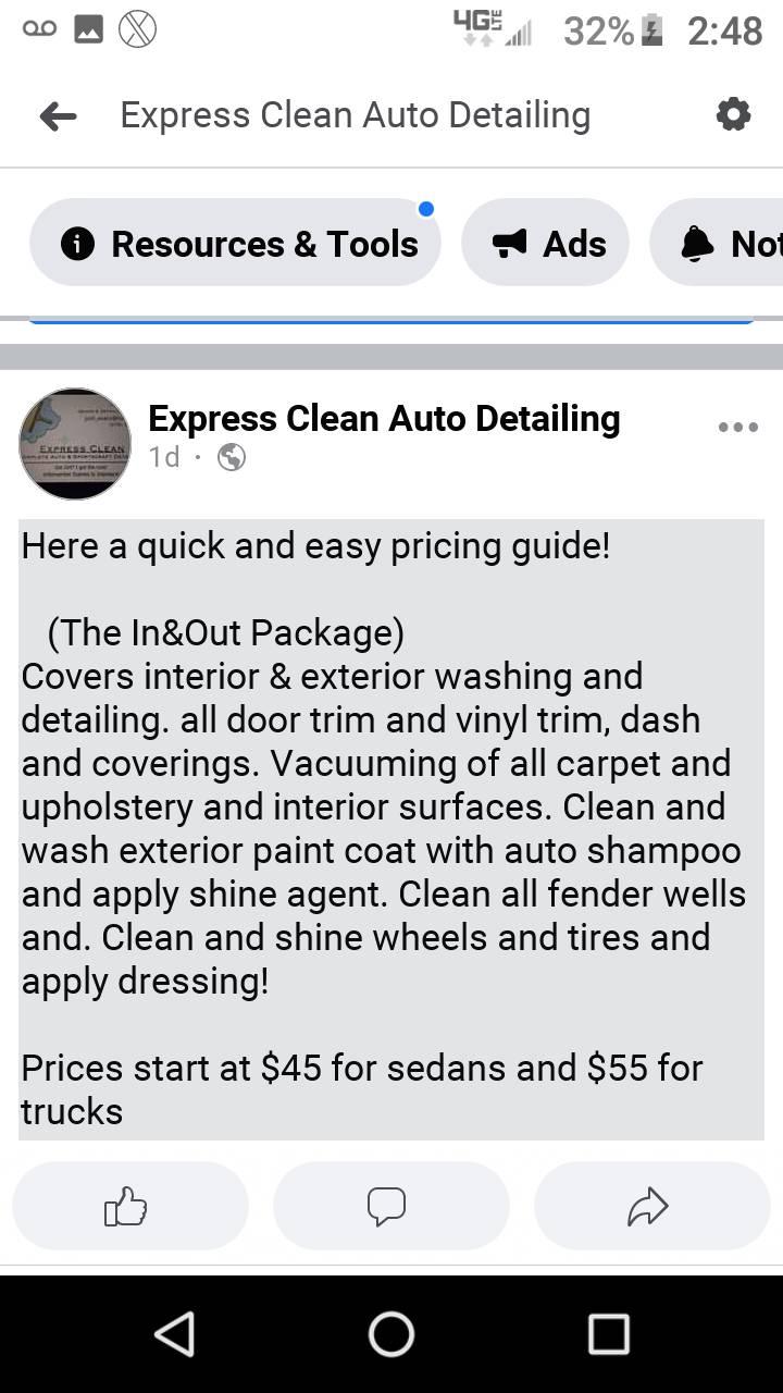 Express Clean Auto... - Express Clean Auto Detailing