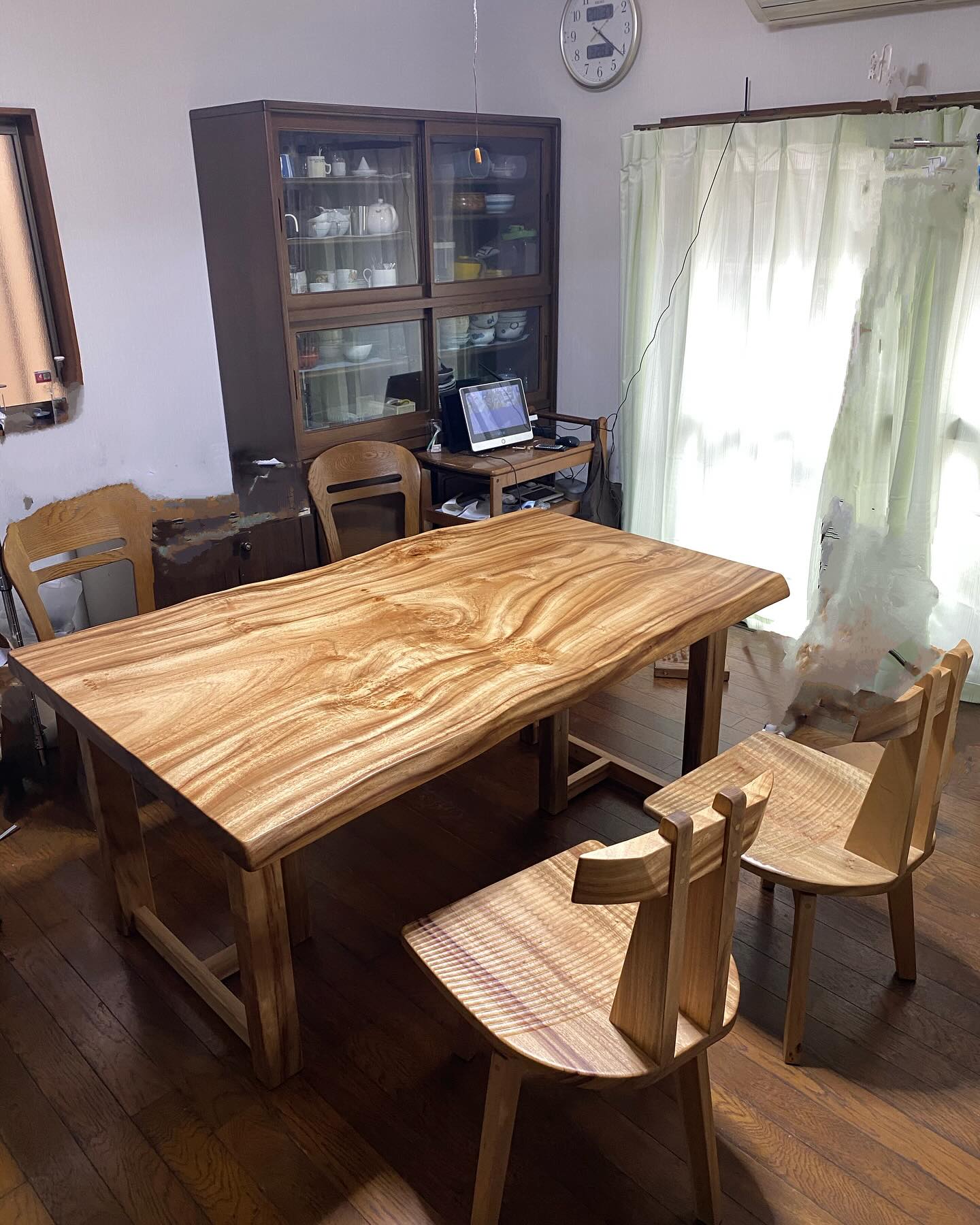 一枚板 ダイニングテーブル 鳳山堂 | Yamaguchi-shi Yamaguchi