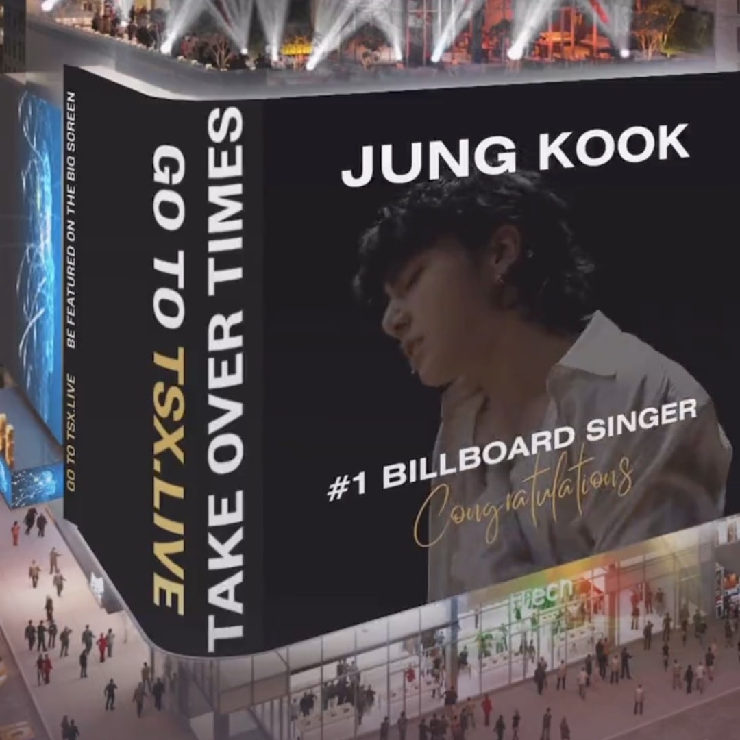 Jungkook and RM birthday event in Koreatown on September 4th